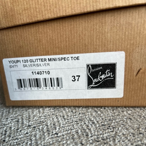 Christian Louboutin Youpi Glitter 120 - Picture 2 of 8